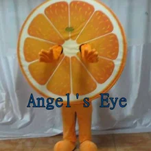 Профессиональный костюм сочного оранжевого талисмана для взрослых, Герой мультфильма ТВ коммерческий рекламный костюм нарядное платье SW408