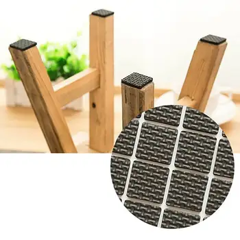 

Multifunction Black Self Adhesive Furniture Leg Table Chair Sofa Feet Floor Non-slip Mat Sticky Pad Protector