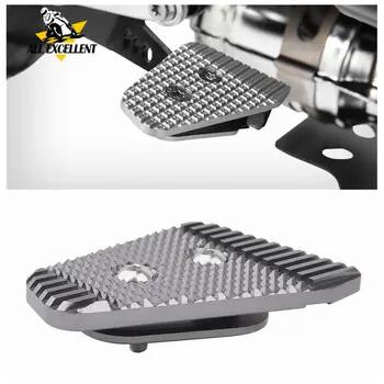

For BMW Foot Brake pedal enlarge Aluminum Pedal Extension Pad For F750GS F850GS G310GS G310R R nine T R9T Scrambler Urban G/S