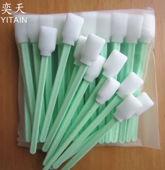 

300 pcs Large Foam head Cleaning Swab for Epson Solvent DX2 DX4 DX5 DTG / XAAR Printer Head Cleaning