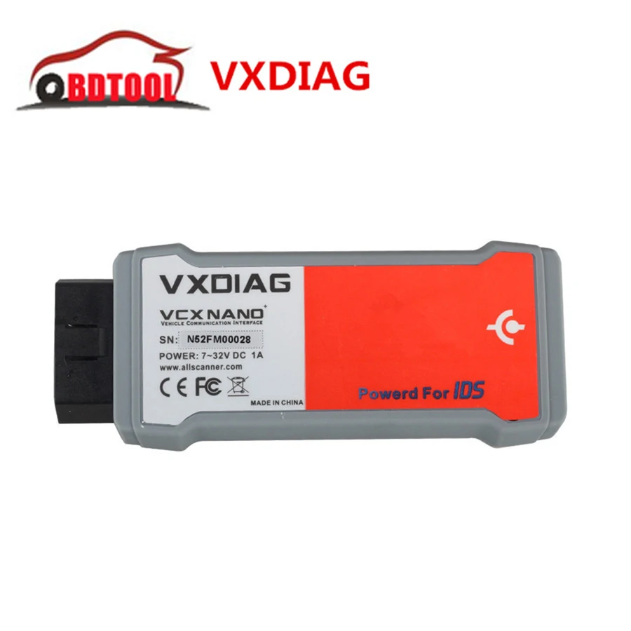 

2018 Orginal DPF Regeneration VXDIAG VCX NANO for F-ord/Mazda 2 in 1 with IDS V98 Better Than VCM II FOR F-ORD Good Quality