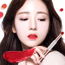 Косметическая Красота двойная голова матовые губные помады увлажняющий Водонепроницаемый стойкая губная помада ручка для губ Golss оттенок Сексуальный макияж Maquiage