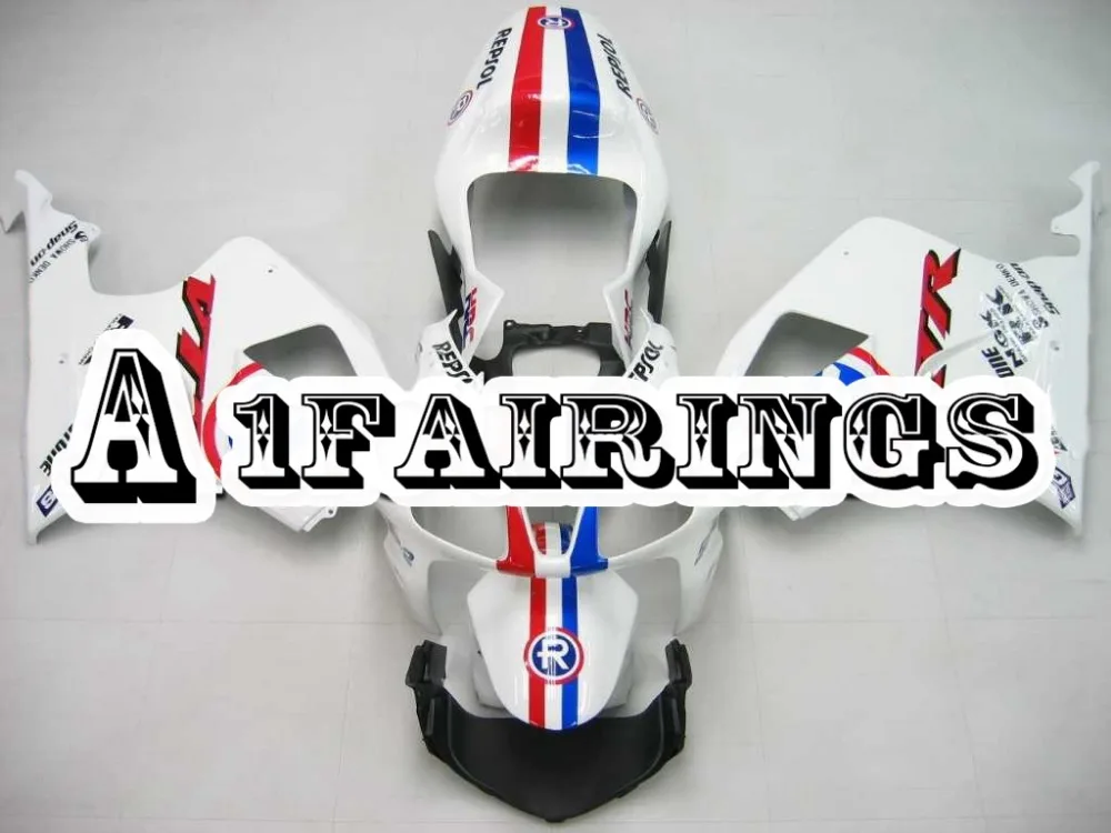 Cowling для Honda VTR1000 RC51 2000 2001 2002 2003 2004 2005 2006 ABS пластиковые панели цвет: белый красный