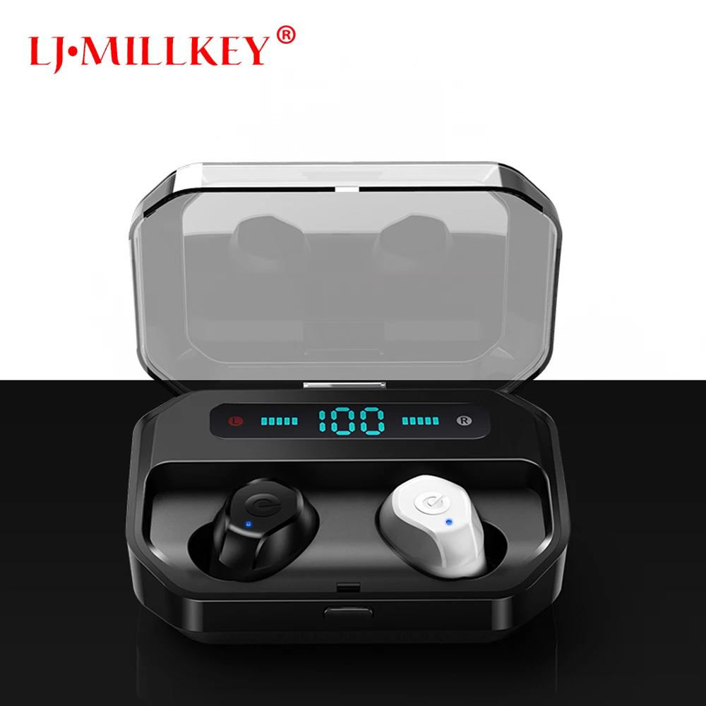 

Earphones Wireless Headphones TWS 5.0 headsets Handsfree Earbuds Mini Stereo With Mic Charging Box Sports Headphone YZ253