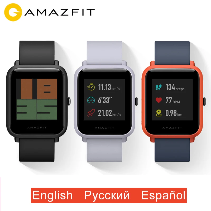 English Version Smart Watch Xiaomi Amazfit Bip Huami Mi