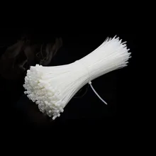 Купите 2 получить 1 200 шт белые/черные нейлоновые кабельные стяжки 8*200 мм самоблокирующиеся Пластиковые Хомуты огнестойкие aiti-коррозии