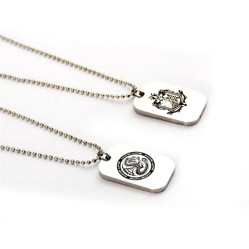 New Game Monster Hunter Online Necklace MHW Beads Chain World Guild