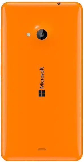 Разблокированный Nokia Lumia 535 четырехъядерный мобильный телефон с двумя sim-картами 5," сенсорный экран 5Мп камера 3g окно мобильный телефон