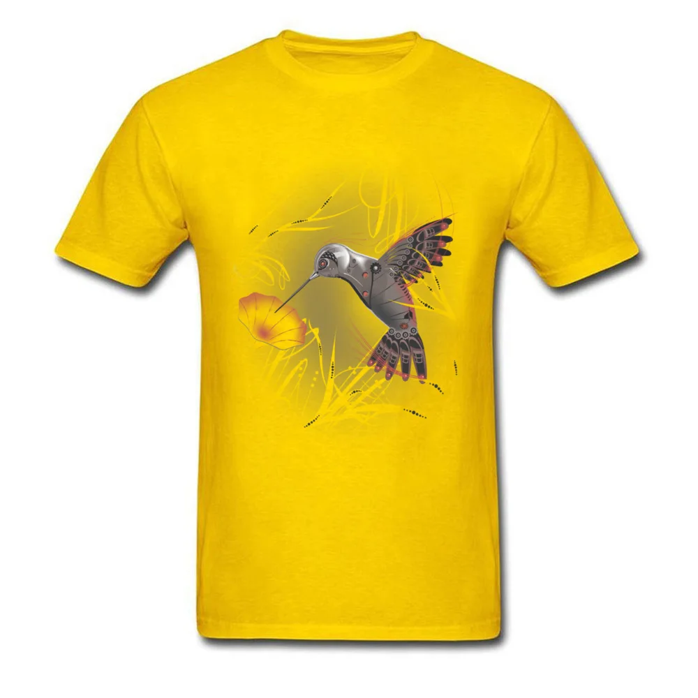 cyborg nature 100% Cotton Men's Short Sleeve Tops Shirt Birthday Summer/Fall T Shirts Street Tee Shirt Special O-Neck cyborg nature yellow