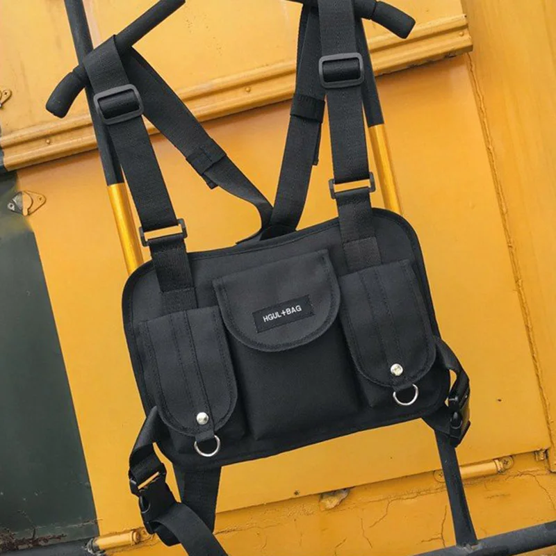 Hot Fashion Women Chest Bags INS Popular Outdoor Sport Waist Crossbody PUBG Female Bolsa Personality Unisex Shoulder Bag SS3498 (8)