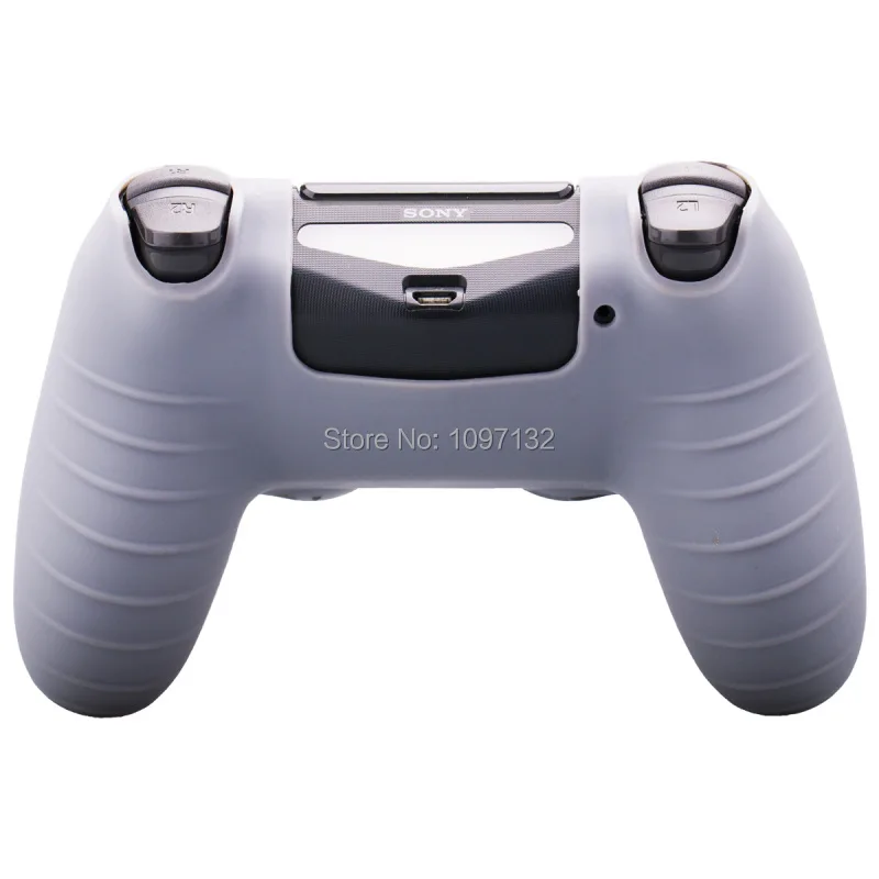 10 in 1 For Sony Dualshock PS4 DS4 Slim Pro Controller Silicone  Case Protective Skin + Thumb Stick Caps for Play station 4 (11)