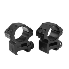 Охотничьи аксессуары 2 шт./лот 25,4 мм прицел кольцо высокий профиль подходит для 20 мм Пикатинни Вивер рейка