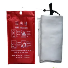 Противопожарные одеяла для поисково-спасательной операции 1 м x 1 м стекловолокно спасательное противопожарное одеяло
