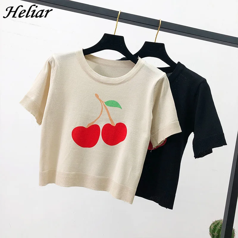 cherry t shirt for ladies