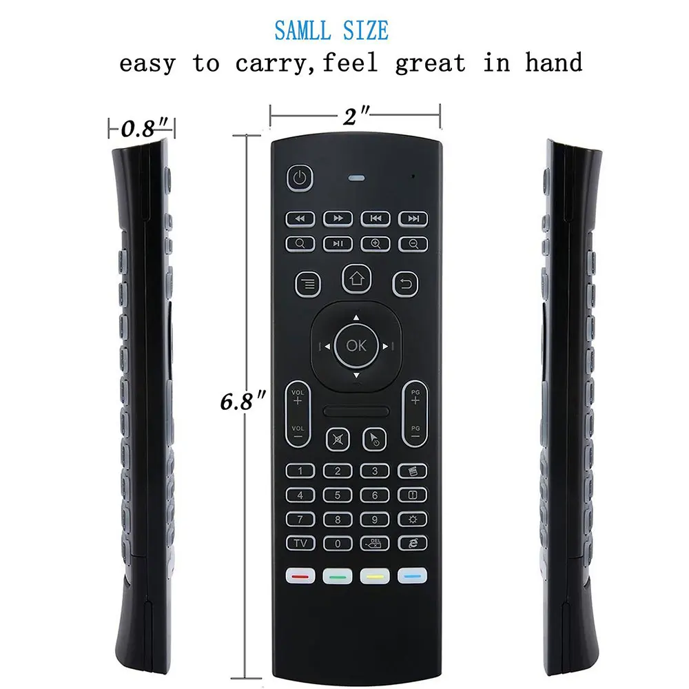 New Style Black MX3 Backlit 2.4 G Wireless Air