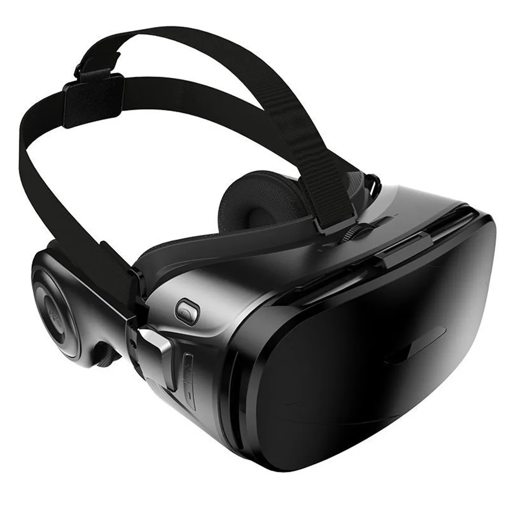 G300 Виртуальная реальность VR 3D умные очки поставляется с наушниками Кнопка