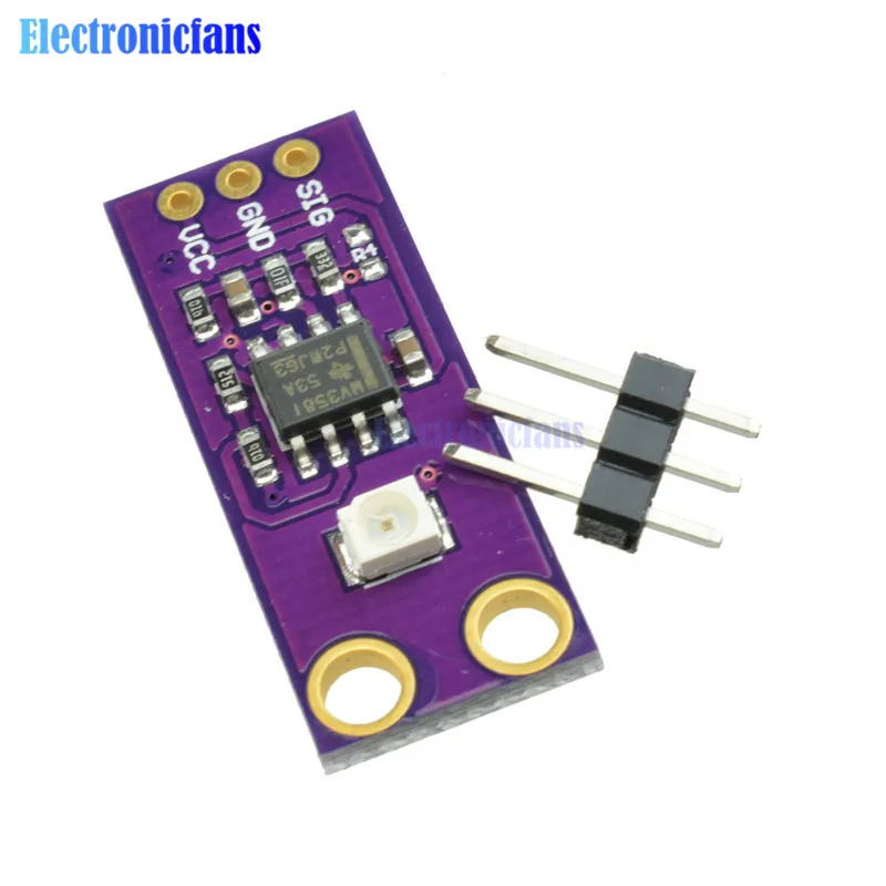 

UV Sensor GUVA-S12SD Solar Ultraviolet Intensity Sensor 240nm-370nm 2.5V-5V