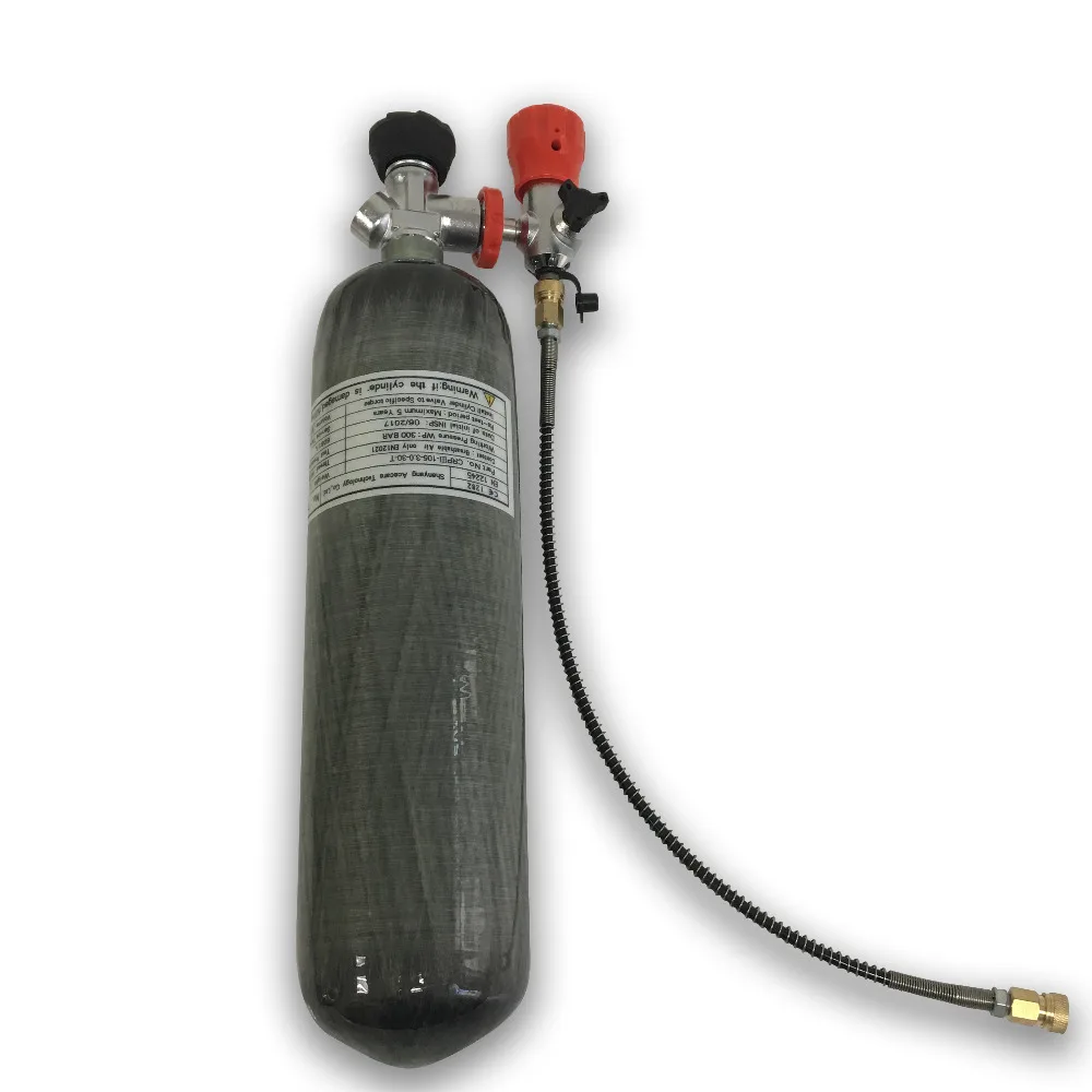 wired smoke alarm AC121730 2.17L 300Bar 4500spi Pcp Compressed Air Carbon Fiber Cylinder With Air Valve And Fill Station For Paintball Tank heat detector alarm