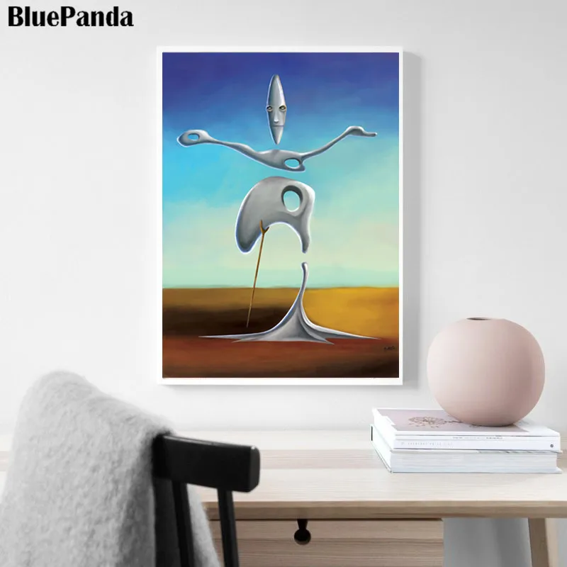 

Salvador Dali Painting Abstract Poster Canvas Panting Bedroom Wall Art Decoration Pictures For Living Room Home Decor