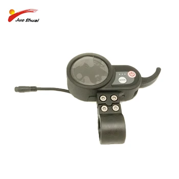 

LCD Display JS 48V Electric Scooter speedway Controller 100mm Waterproof USB socket E Scooter parts Connector 6 pins accelerator