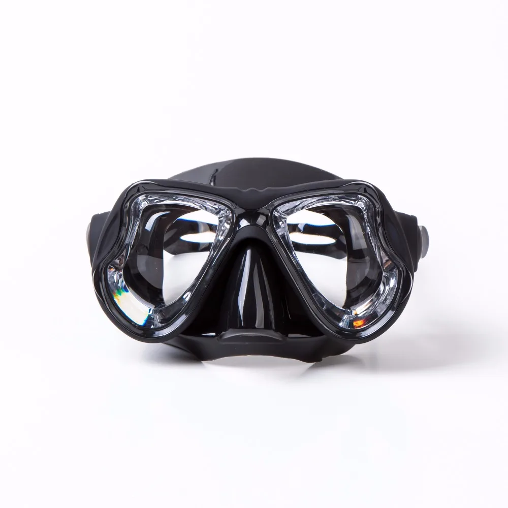 2017 Высокое качество силиконовая маска для плавания, профессиональные ПК маска для плавания близорукости Дайвинг маска рецепта линзы