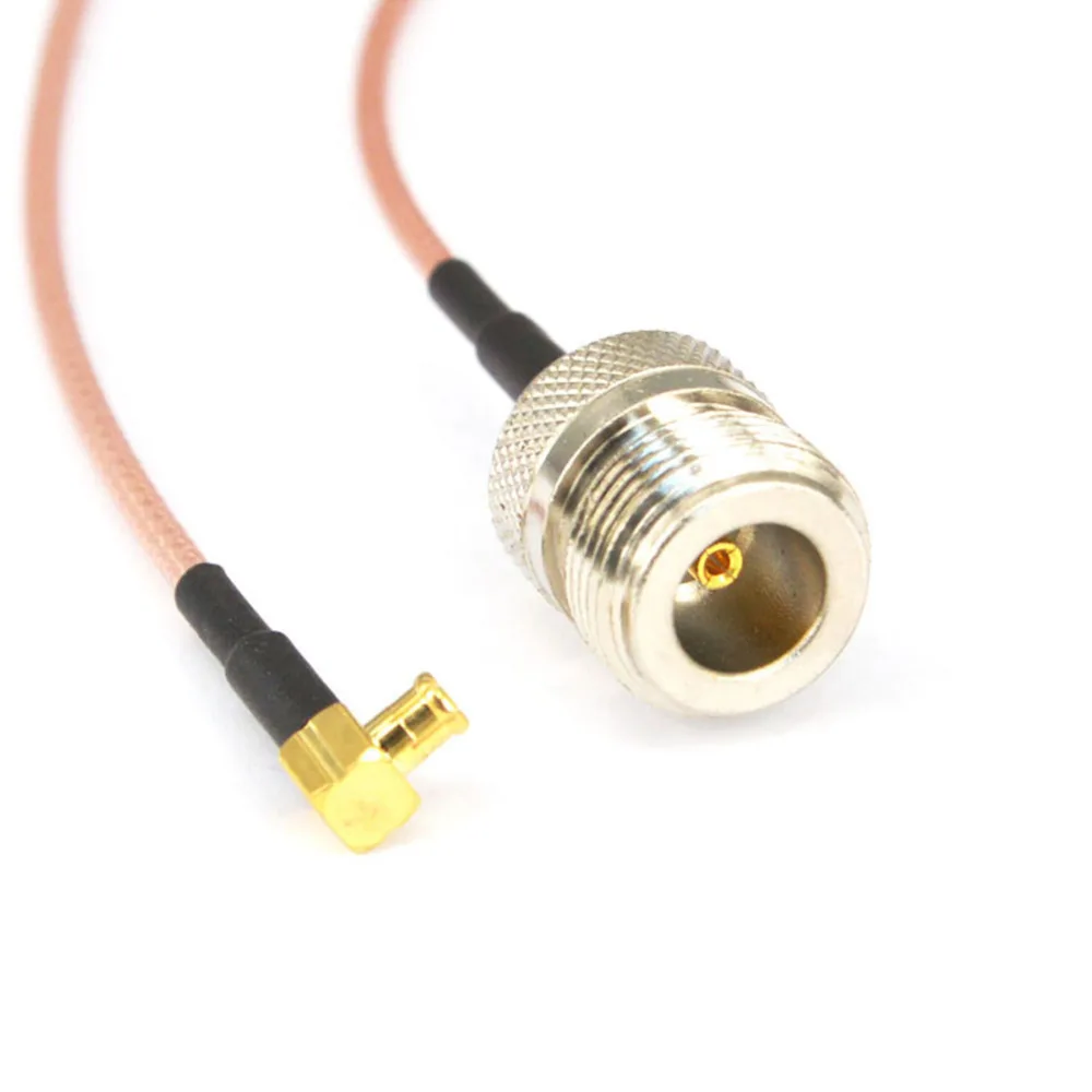 

Pigtail MCX Male Plug Right Angle to N Female Jack Connector Extension Cable RG316 20CM