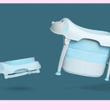 Сосуд в ванную Складные Детские Банные ковш банные чистящие инструменты туалетные принадлежности материалы для ухода за кожей