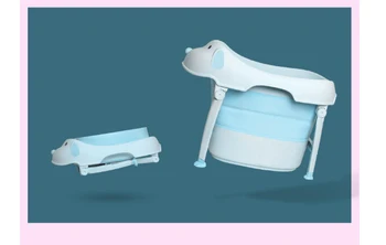 

Shower bucket Folding Children's Bath bucket Baby Bath Bucket Bath Cleaning tools Toilet Accessories Skincare Materials