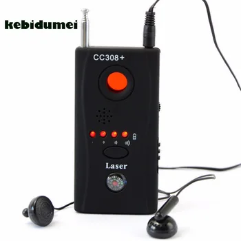 

kebidumei CC308+ Multi Wireless Camera Lens Signal Detector Radio Wave Signal Detect Camera Full-range WiFi RF GSM Device Finder