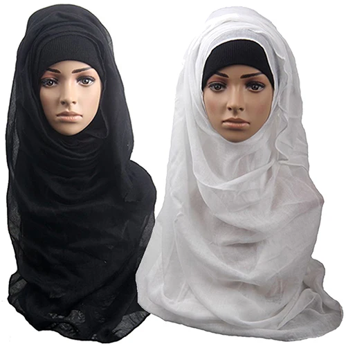 

Women's Islamic Muslim Head Shawl Scarf Full Cover Headscarf Hijab Turban