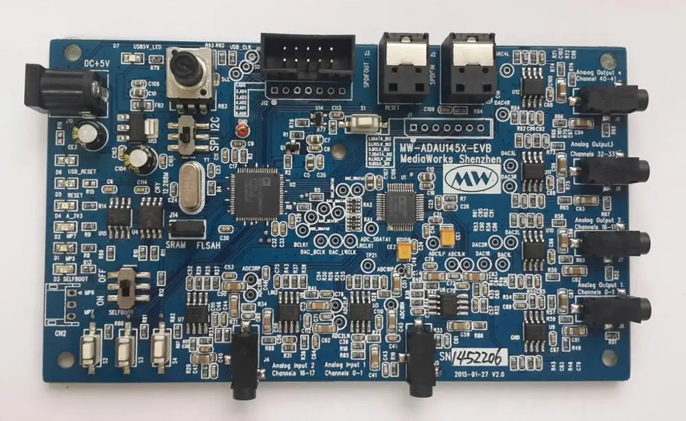 US $299.99 For ADAU1452 Development Suite USBi plus 1452 development board