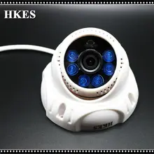 HKES HD View 2.0MP AHD 1080P Indoor CMOS Sensor Wide Angle 3.6mm Fixed Lens CCTV IR Dome Camera