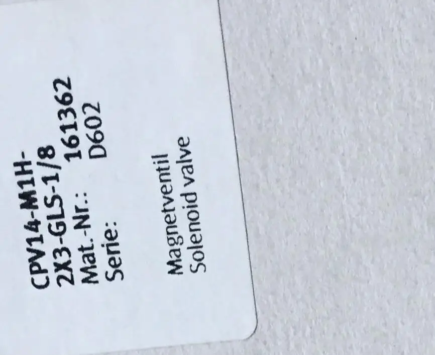 

New and original CPV14-M1H-2X3-GLS-1/8 161362