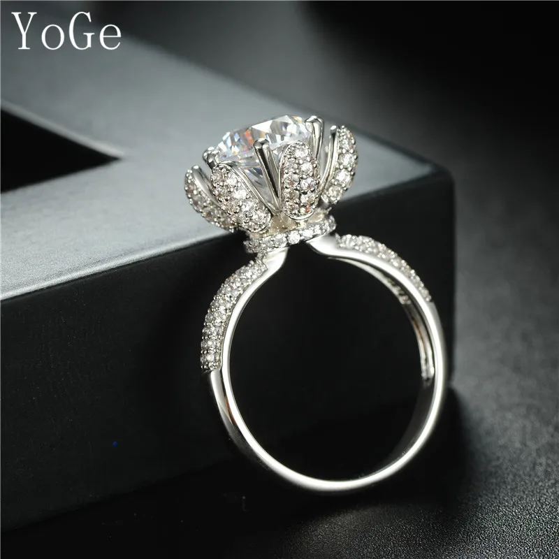 

YoGe statement Jewellery, R0992 Luxury imported created stone big stone Party&Anniversary&wedding Women's ring