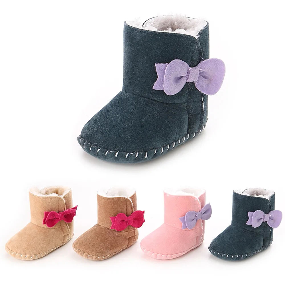 Детская обувь Детские теплые зимние сапоги с мягкой подошвой мягкие детские пинетки для младенцев сапоги Bebek Ayakkabi детская обувь