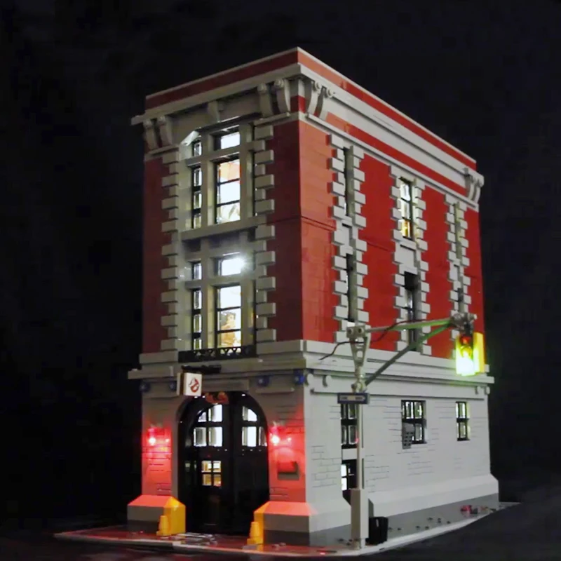 Только набор со светодиодной подсветкой для конструктора Lego 75827 совместим 16001