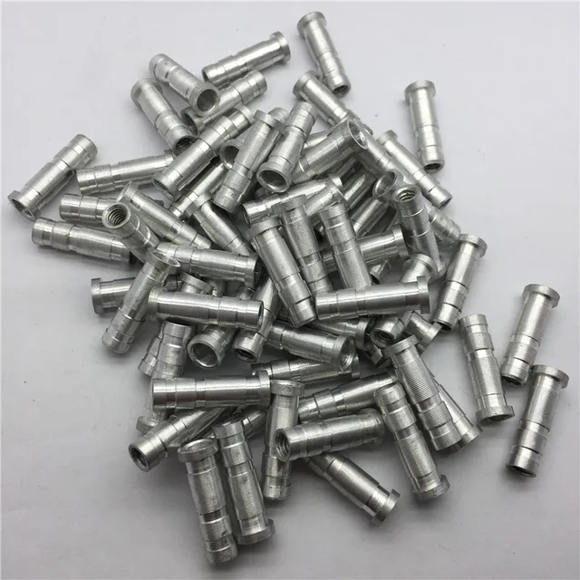 12pcs OD 6.2MM Aluminum Insert For ID Carbon And Mixed