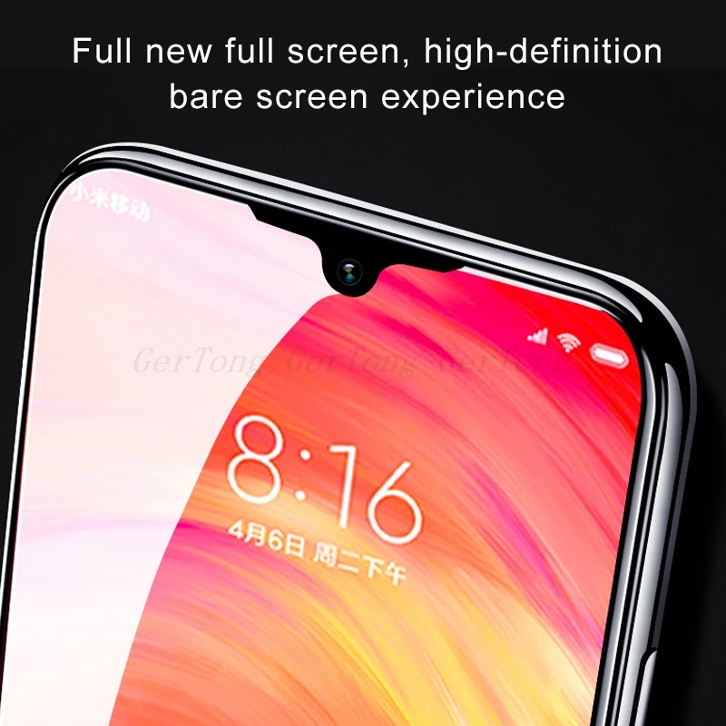 Закаленное стекло 5D с полным покрытием для Xiaomi Redmi Note 6 5 Pro 7 4X Plus 5A 6A изогнутая