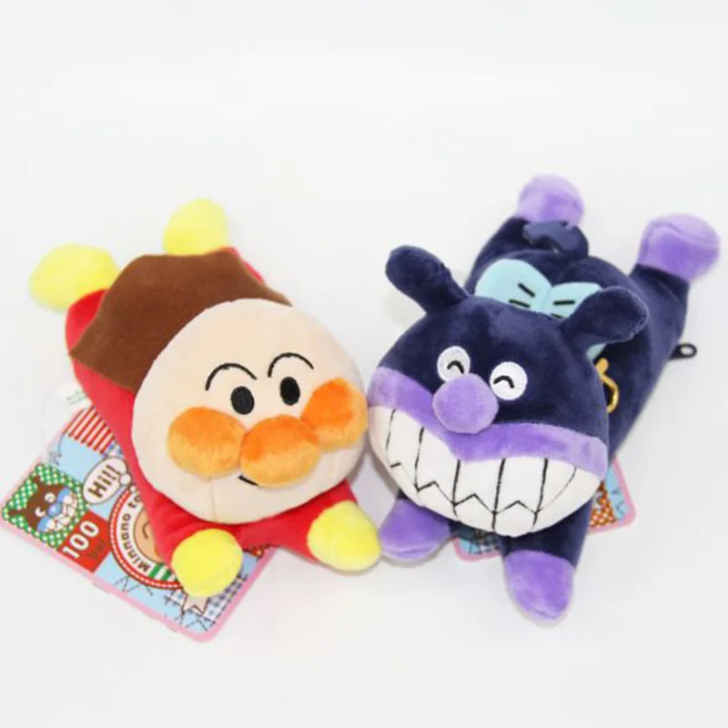 1 шт. милый Anpanman плюшевый Кошелек Хлеб Супермен держатель для карт сумка монет