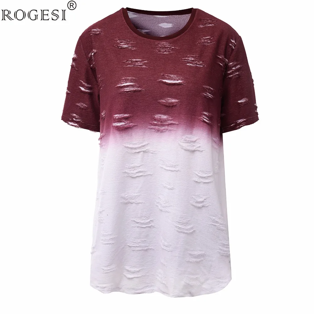 round neck gradient bikini