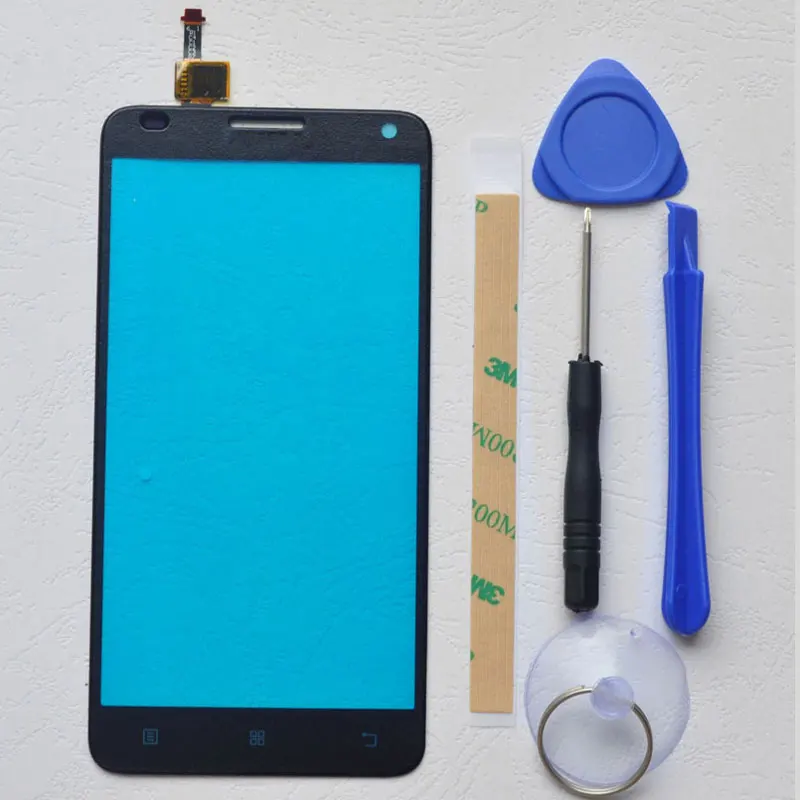 

BINYEAE 5.0''Touch Screen For Lenovo S580 Digitizer Touch Panel Glass Lens Sensor Free Tools+Adhesive S580 Replacement Part