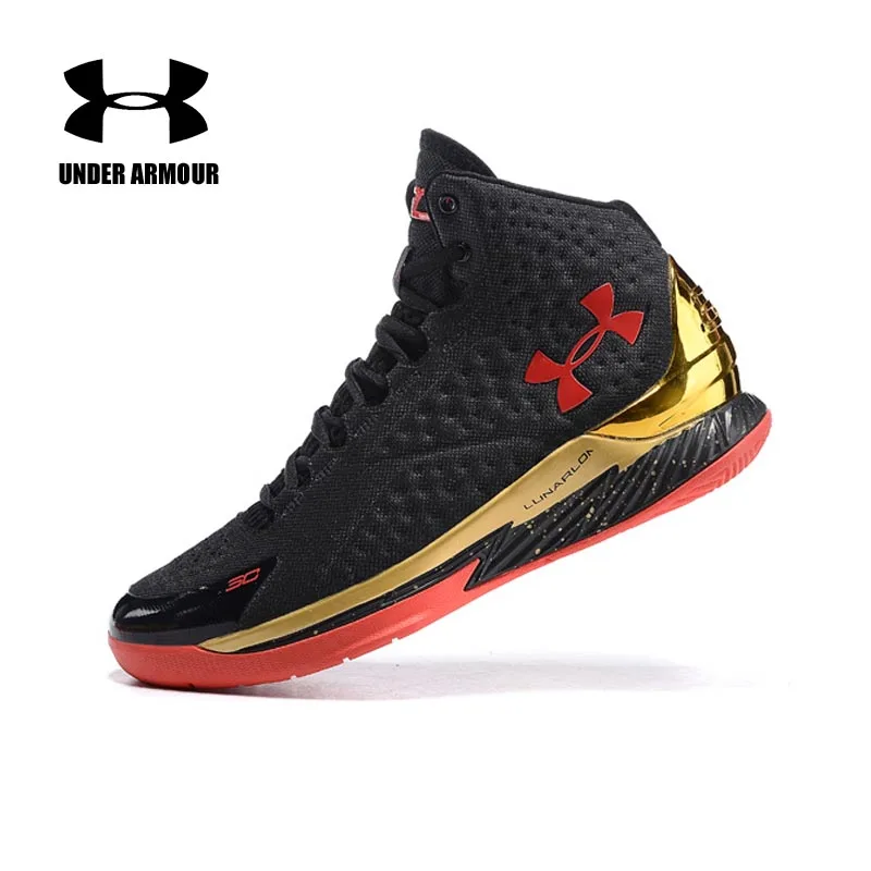 

Under Armour Men Curry V1 Basketball shoes zapatillas hombre deportiva high-Top cushioning classic Basketball Sneakers US7-12