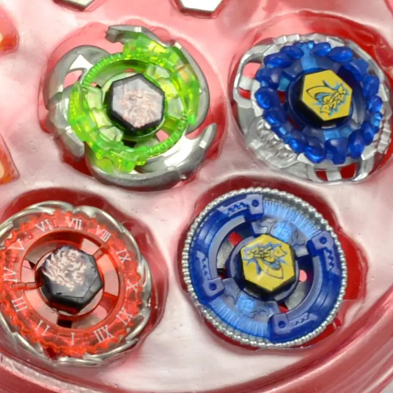 Beyblade Metal + Plastic Fusion Master Top Fight Launcher Rare Toy Set