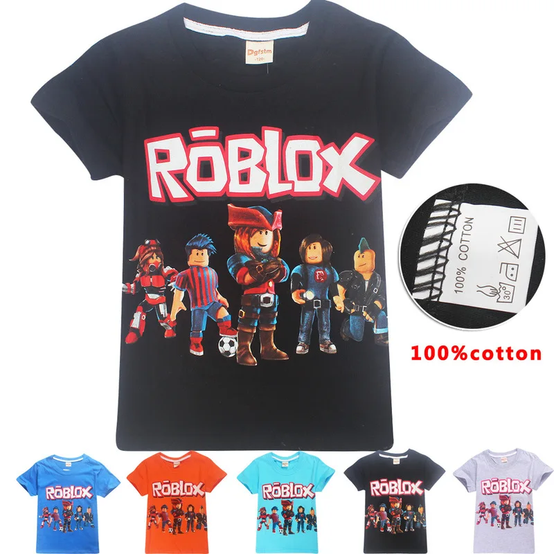 2018 New Summer Short Sleeve Boys T Shirt Ninja Roblox Pure Cotton - 2018 new summer short sleeve boys t shirt ninja roblox pure cotton cartoon t shirt boy girls kids children cute cartoon tops in t shirts from mother kids