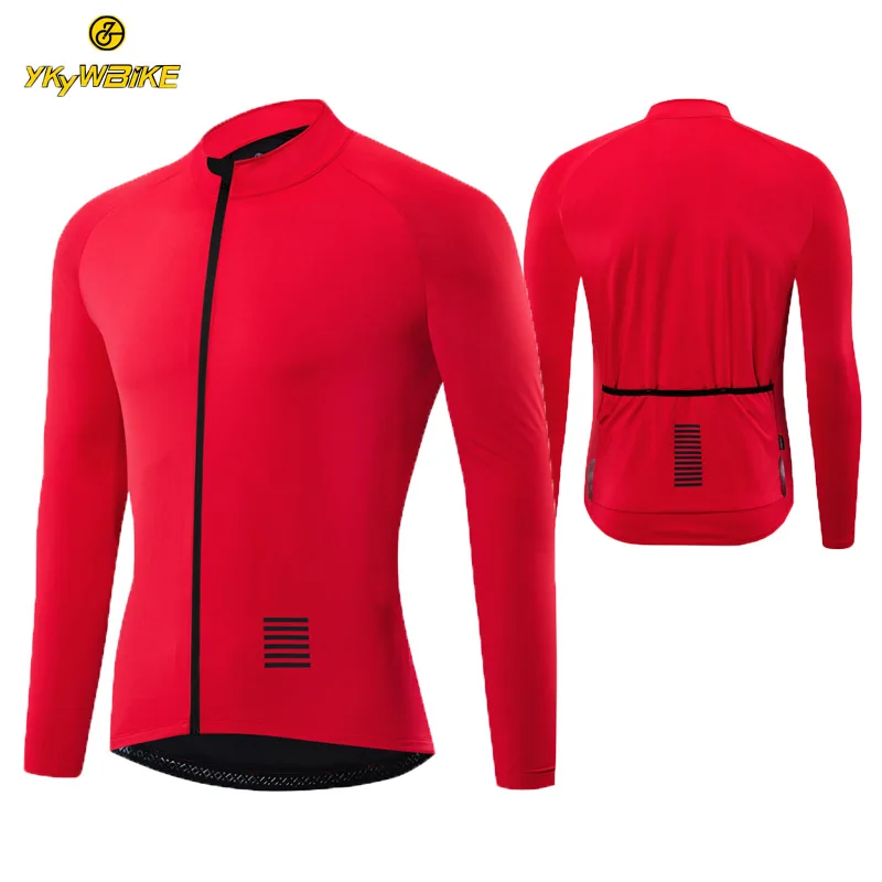 

YKYWBIKE Cycling Jacket Men Reflective Windproof MTB Bike Road Bicycle Windbreaker Waterproof Sports Clothing Long Sleeve Cycle
