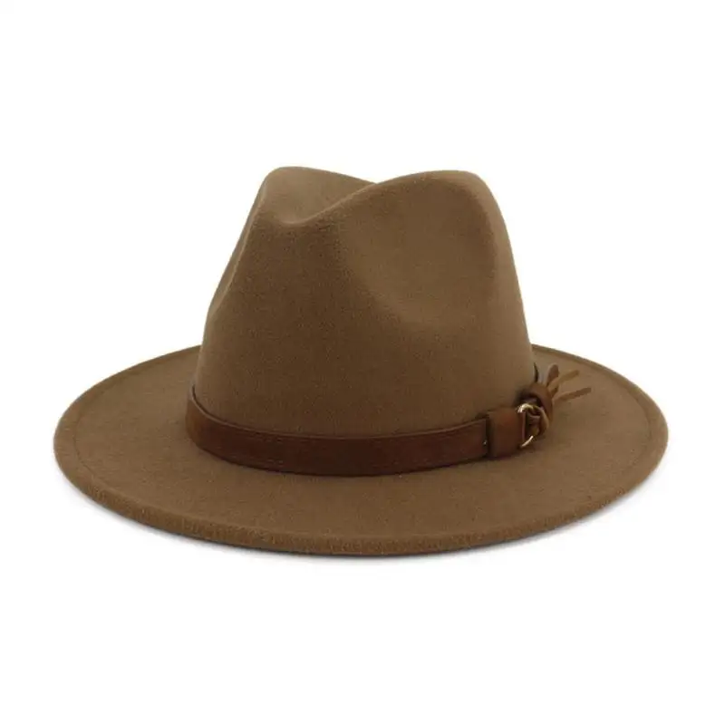 Buy Men Women Fedora Hats Warm And Comfortable