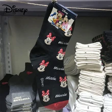 Disney tube cotton socks cartoon Donald Duck Mickey Judy female socks