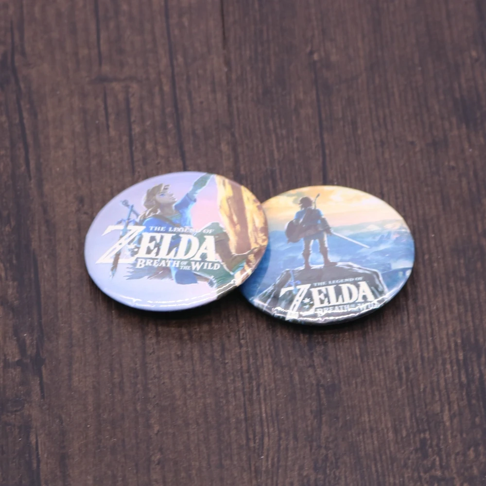 The Legend of Zelda: Breath of the Wild Logo Pin Brooches