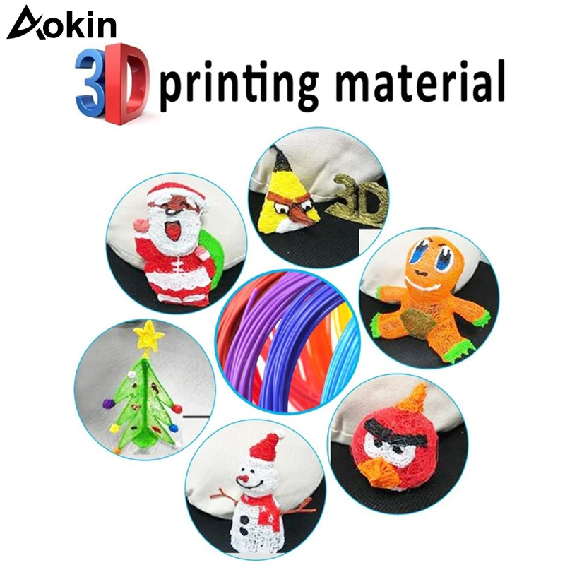

10 Meter PLA 1.75mm Filament Printing Materials Plastic for 3D Printer Pen Filament Refills 3D Printing Drawing Filament
