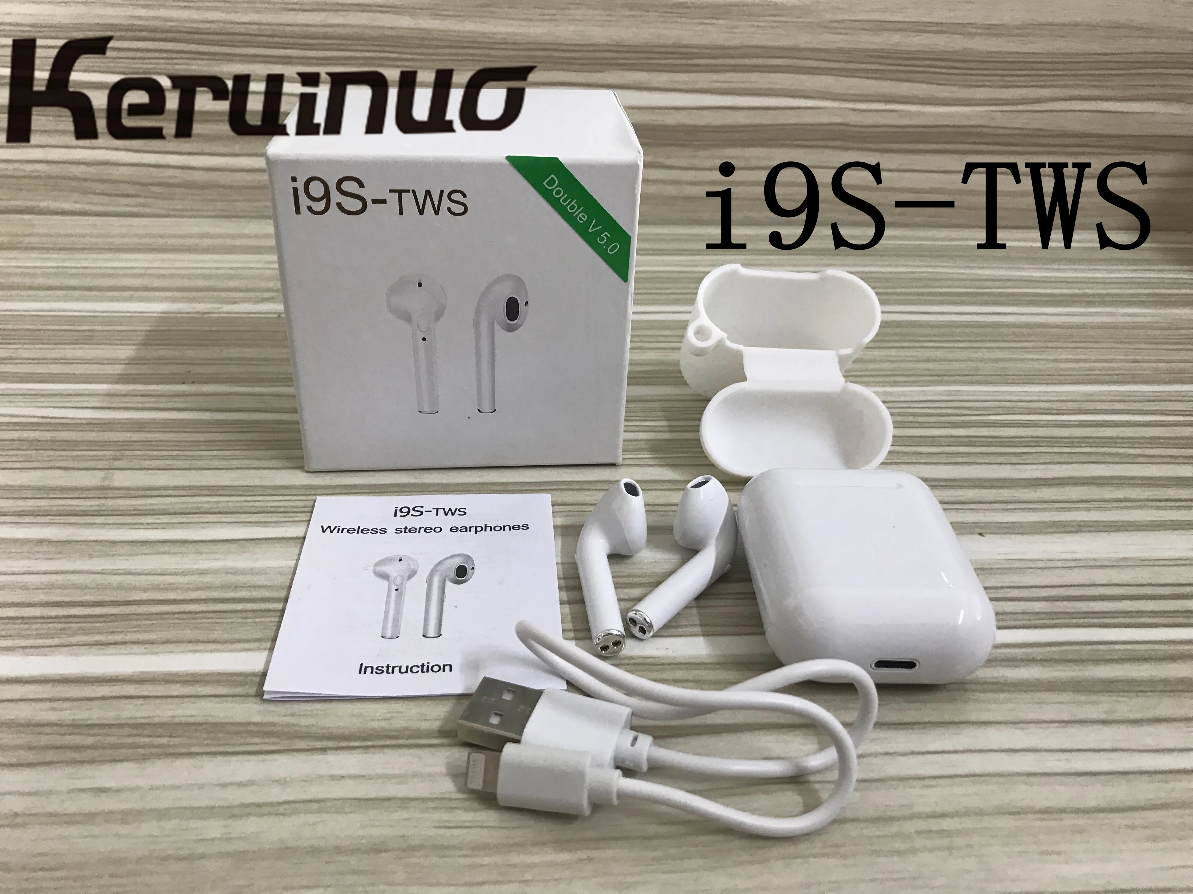 I9 I9S TWS Wireless Earphone bluetooth earphone Portable 5 0 Bluetooth Headset Invisible Earbud for all
